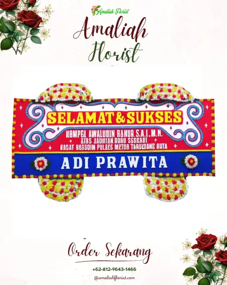 Papan Bunga Ucapan Selamat bandungan
